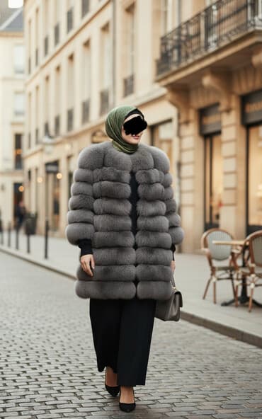 kvm переключатели smb btb: Пуховик, Длинная модель, Италия, С мехом, S — 1