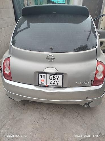 Nissan March: 2004 г., 1.2 л, Автомат, Бензин — 4