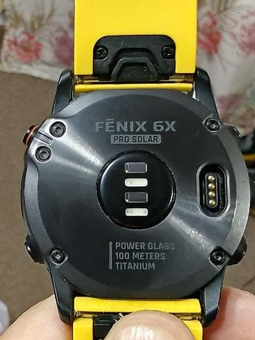 Продаю часы Garmin fenix 6X Pro Solar Titanium размер 51mm. Солнечная at lalafo.kg Продаю часы Garmin fenix 6X Pro Solar Titanium размер 51mm. Солнечная