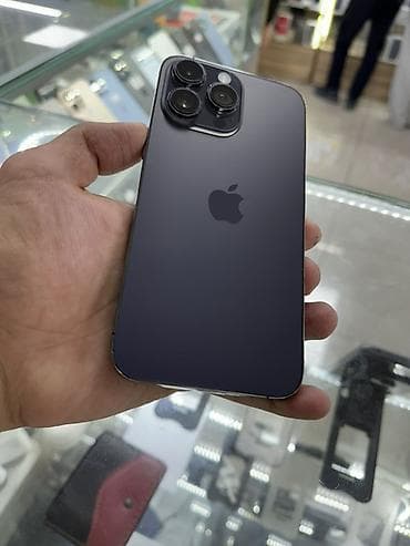 IPhone 14 Pro Max, Б/у, 256 ГБ, Deep Purple, Защитное стекло, Чехол, 82 % at lalafo.kg IPhone 14 Pro Max, Б/у, 256 ГБ, Deep Purple, Защитное стекло, Чехол, 82 %