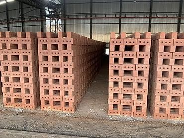 гипкий керамика: Пустотелый, дырчатый, Жженый кирпич, Полублок, 250×120×90 — 5