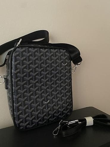 гоярд сумка: Сумка через плечо Goyard - Компактная прямоугольная сумка с фирменным — 1