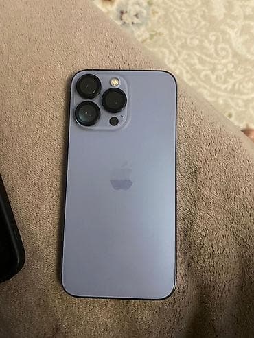 9000 iphone: IPhone 13 Pro, Новый, 128 ГБ, Sierra Blue, Зарядное устройство, 72 % — 1