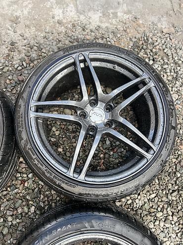 яктар: Колеса в сборе 225 / 40 / R 18, Лето, Б/у, Комплект, Легковые, Литые, отверстий - 5 — 5