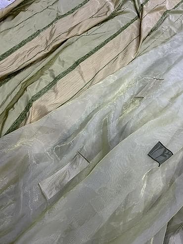 green max: Комплект штор, Жаккард, С тюлем в комплекте, Готовое изделие, Для спальни — 7