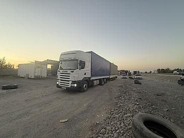 Тентованный грузовик Scania ( с полуприцепом-тентом). Основные — 2