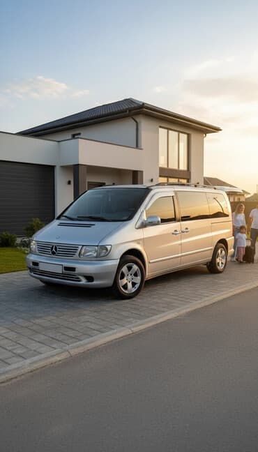 срочно продаю в связи с переездом: Mercedes-Benz Vito: 2000 г., 2.8 л, Автомат, Бензин, Минивэн — 1