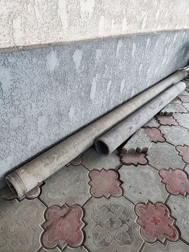 Труба для водопровода Материал: Асбест, Диаметр: 100 мм, Толщина стенки: 2 мм