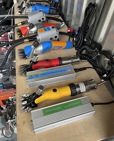 машинка для стришка баранов: Электрические машинки для стрижки овец/коз с блоком питания в кейсе — 1