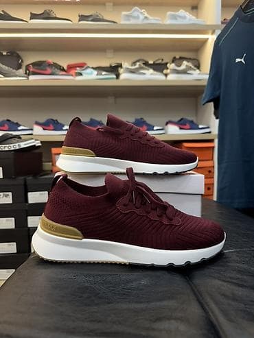 fleec: Мужские кроссовки, 40, 41, 42, Brunello Cucinelli, Новый, цвет - Красный, Самовывоз — 1