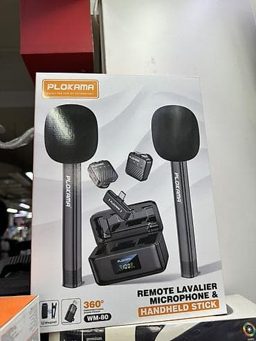 usb микрофон для пк: Петличка Микрафон🔥🔥🔥 Беспроводной комплект микрофонов PLOKAMA WM-80 — 2