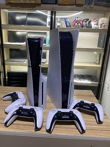 pro mozer: PlayStation 5 (версия с дисководом) + 2 беспроводных геймпада — 1
