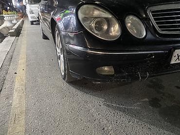 crazy drift: Передний и задний бамперы для Mercedes-Benz E‑класса W211 — 2