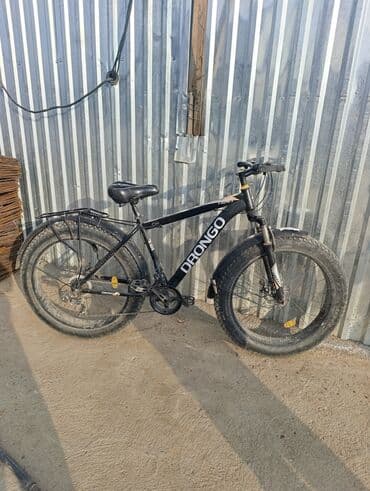 не рабочий авто: Фэтбайк DronGo (надпись DRONGO на раме), черный. Особенности и — 1