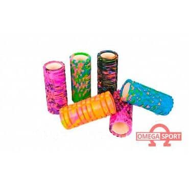 купить спортивный валик для спины: Описание: Цилиндрический массажный валик для йоги ASANA из EVA пены — 1