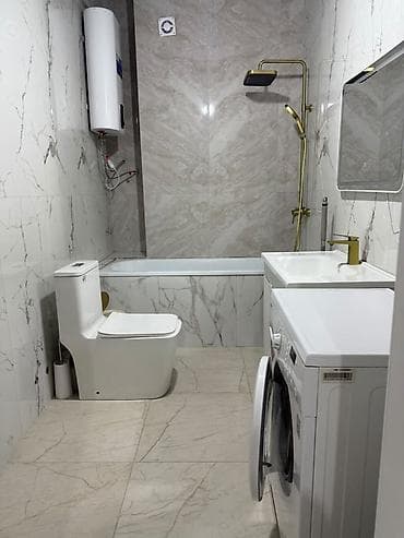 ts group: 2 комнаты, 77 м², Асанбай мкр Элитка, 7 этаж, Евроремонт — 7