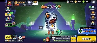 Игровой аккаунт Brawl Stars. Основные характеристики: - Трофеи: 20
