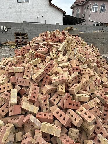 Окна и комплектующие: Пустотелый, дырчатый, Жженый кирпич, Полублок, 250×120×90 — 5