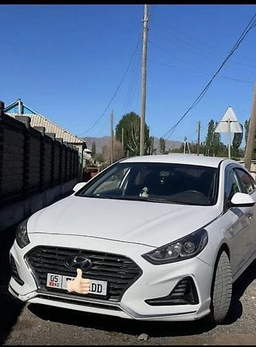 Hyundai Sonata: 2018 г., 2 л, Автомат, Газ, Седан lalafo.kg да Hyundai Sonata: 2018 г., 2 л, Автомат, Газ, Седан