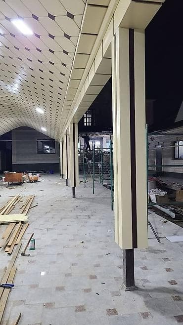 string art: Обшивка карнизов, козырьков и навесов сайдингом/соффитами и фасадными — 5