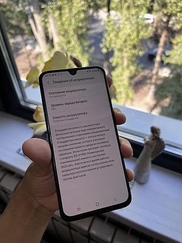 apple display: Samsung Galaxy A40, Б/у, 64 ГБ, цвет - Голубой, 2 SIM — 6