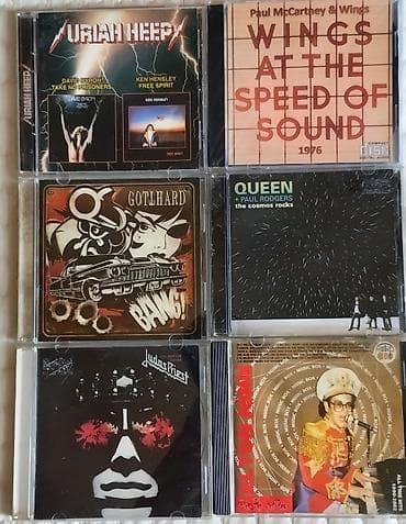 Музыкальные CD-диски (оригинальные альбомы и сборники). На фото — at lalafo.kg Музыкальные CD-диски (оригинальные альбомы и сборники). На фото —