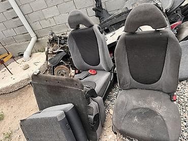пошив поликов: Комплект сидений, Ткань, текстиль, Honda 2003 г., Б/у, Оригинал, Япония — 1