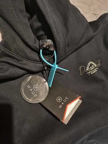 Толстовки, худи: Худи, С надписью, Новый, S — 3