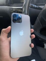 бу айфоны в бишкеке: IPhone 13 Pro Max, 128 ГБ, Black Titanium, 78 % — 10