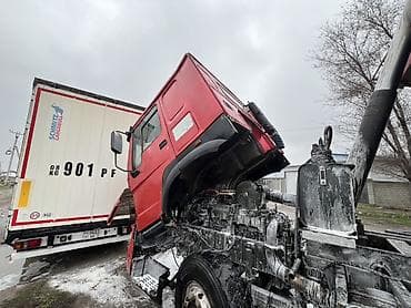 Чатырдын үстүн жабууга арналган материалдар: Самосвал HOWO (CNHTC), красный, колесная формула 6x4. Основные — 9