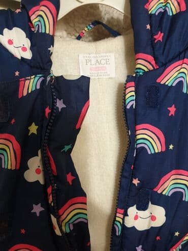 Детская обувь: Комбинезон зимний, теплый. Размер от 1года до 1.5года. Ножки и ручки — 4