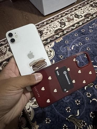 iphone 6 plus s: IPhone 11, Б/у, 64 ГБ, Белый, Чехол — 3