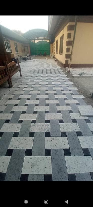 мраморный плитка: Тротуарная плитка, Другая модель, Бетонная, Для двора, Новый — 10