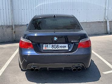 кыргызстан автомобили: BMW 540: 2007 г., 4.4 л, Типтроник, Бензин — 6