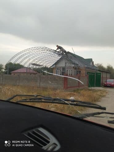 строительство домов из металлоконструкций: Сварка | Ворота, Навесы Высотные работы — 25