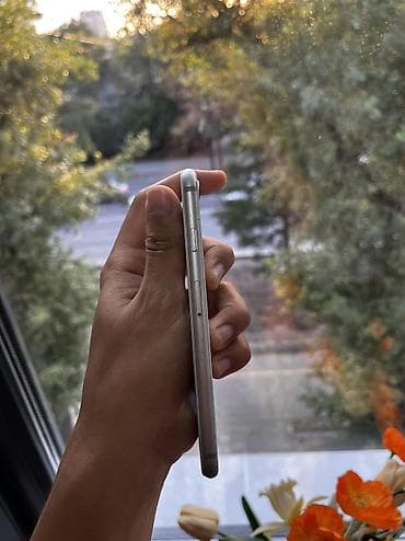 iphone 8 pro max: IPhone 8, Б/у, 64 ГБ, Natural Titanium, Чехол, 87 % — 9