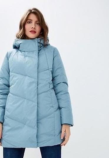 джемпер sela: Пуховик, Короткая модель, С капюшоном, M — 4