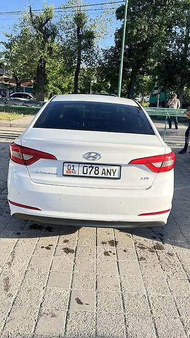 hyundai sonata 2015: Hyundai Sonata: 2016 г., Автомат, Бензин, Седан — 9