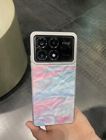 швейный цех ош: Poco X6 Pro 5G, Б/у, цвет - Черный, 2 SIM — 3