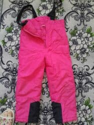 лыжный комбинезон детский: Зимний комплект одежды на девочку размер 122, шапочка в подарок — 1