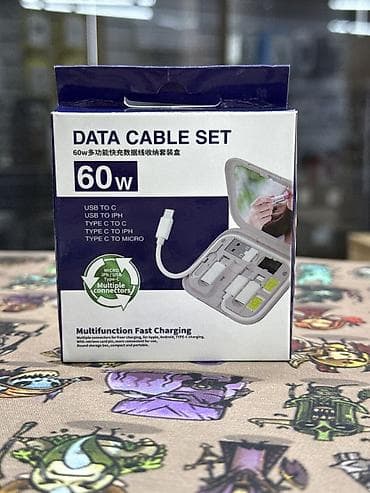 mini usb: Набор универсальных кабелей для быстрой зарядки и передачи данных — — 1