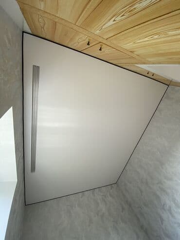 Дизайн, долборлоо: Керме шыптар Жылтырак, Жылтырабаган, 3D потолоктор Кепилдиги, Акысыз консультация, Акысыз ченөө — 16