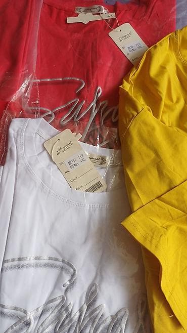 одежды б у: Футболка, Классическая модель, Китай, Хлопок, Новый, 2XL, 3XL, 4XL — 9