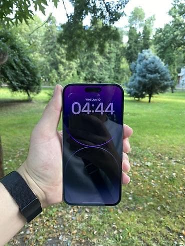 Техника жана электроника: IPhone 14 Pro Max, Колдонулган, 256 ГБ, Deep Purple, Коргоочу айнек, Каптама, 100 % — 4