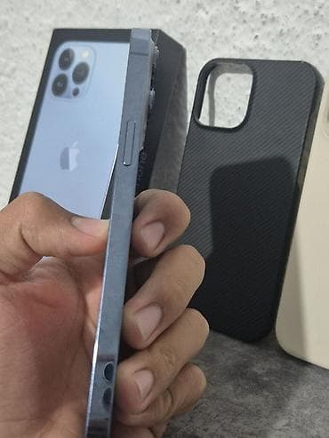 iphone 16 pro maks: IPhone 13 Pro, Sierra Blue, Коробка — 6