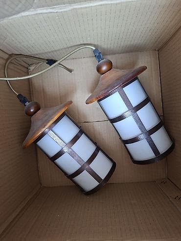 плафоны потолочные: Стильные плафоны в стиле лофт. Отлично смотрится, в комплекте 2шт., в — 1