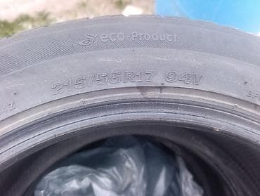 Транспорт: Шины 215 / 55 / R 17, Лето, Б/у, Комплект, Легковые, Bridgestone — 9