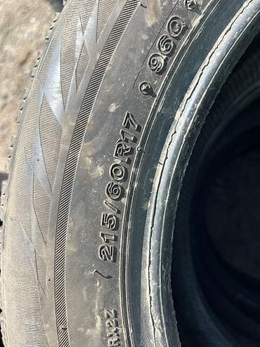 зимние шины 21560 r17: Шины 215 / 60 / R 17, Зима, Б/у, Комплект, Легковые, Япония, Bridgestone — 2