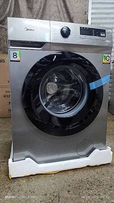 Стиральная машина автомат, Новый, Midea, До 8 кг, Фронтальная, Оптом