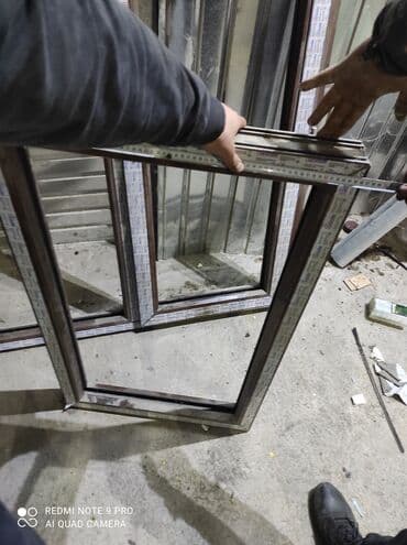 пластиковые витражи: Продаю новые окна,но без стекол Шоколадный пластик хорошего качества — 6